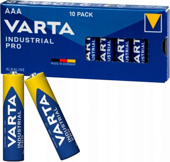 Aluselised patareid AAA Industrial Pro – 10 tk