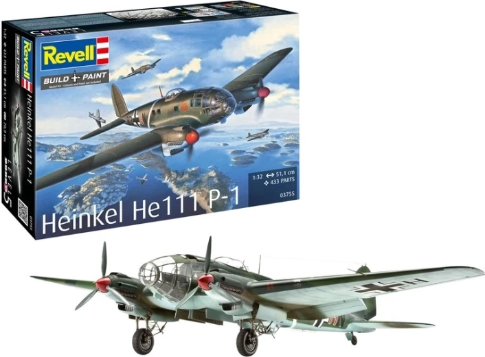 Revell Heinkel He 111P-1 Plastic Model in 1:32 Scale