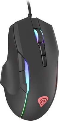 Mängurihiir GENESIS Xenon 220 vaiksete lülitite ja RGB-taustvalgustusega, 6400 DPI