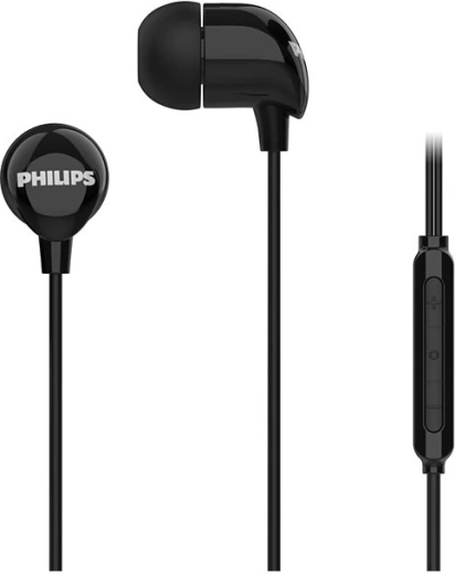Philips TAE2146BK juhtmejälised kõrvasisesed kõrvaklapid mikrofoniga