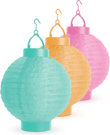 Külma valge LED-iga päikeselatern, 21 cm – 1 tk