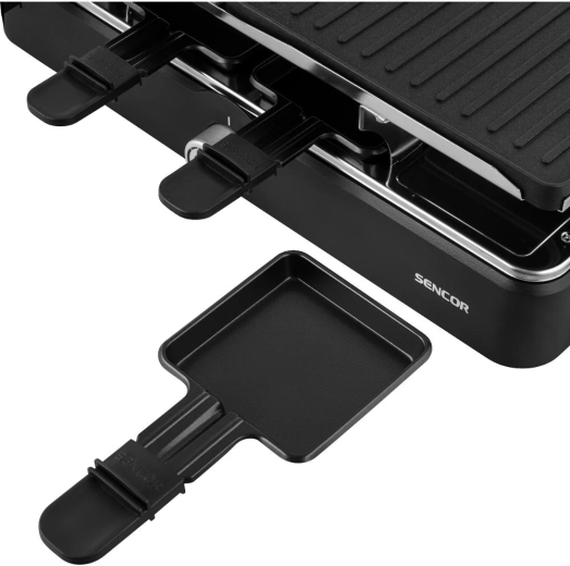Raclette kaheksale inimesele