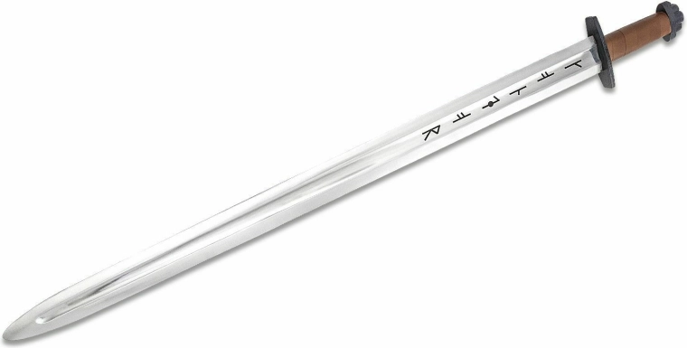 Dekoratiivmõõk Condor Viking Ironside 76,8 cm, puit ja nahk koos tupega