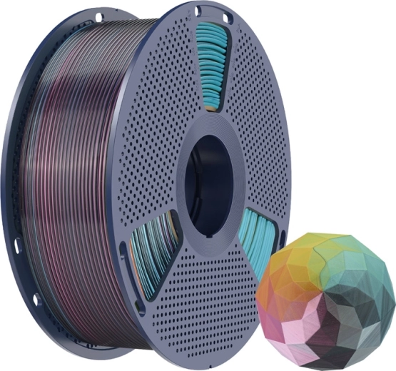 Multi Color mitmevärviline efekt ühes niidis
