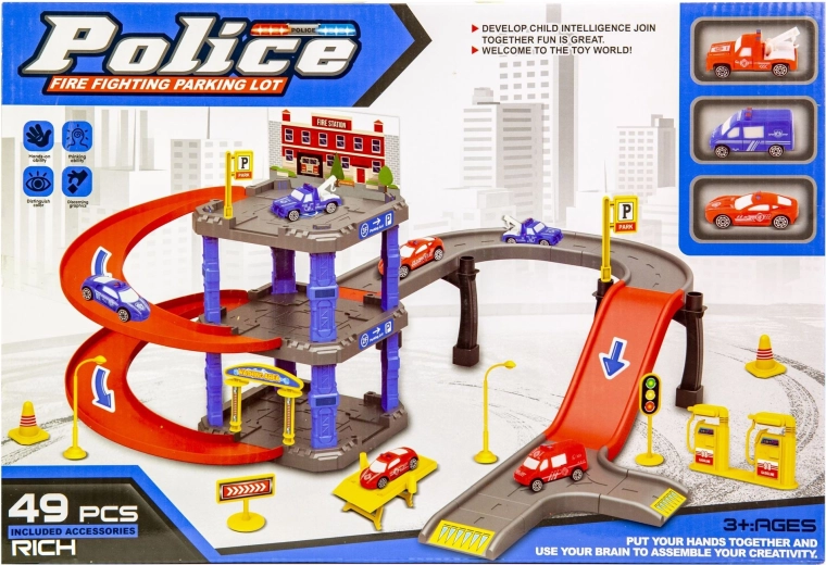 Politsei parkla 3 autoga – 1 tk