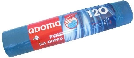 Prügikotid pingutusnööriga 120 l, 70 × 100 cm, 27 µ, 10 tk