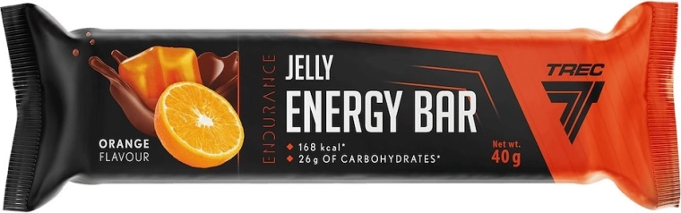 Trec Endurance energiat andev tarretises batoon apelsinimaitsega 40 g