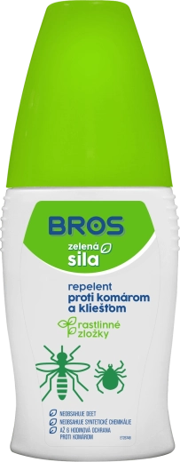 Bros Roheline jõud repelent sääskede ja puukide vastu 50 ml