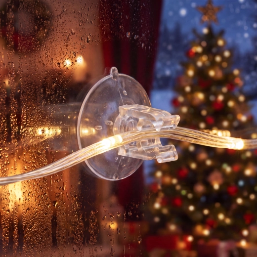 Suction Cup Holder for String Lights 20 mm - 20 pcs