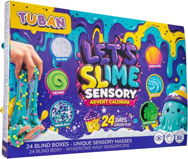 Advendikalender Let's Slime – 24 päeva meelelist lõbu