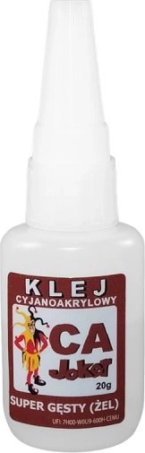 Tsüanoakrülaatliim Joker ülipaks (geel) 20 g (nõelaga kork)