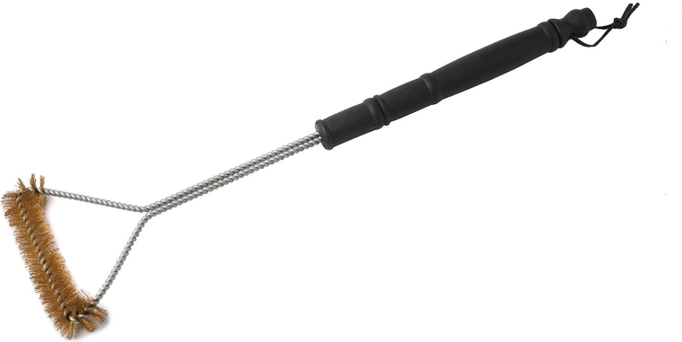 Grillipuhastushari 53 cm plastkäepidemega