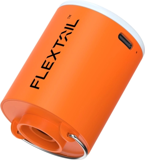 Flextail Tiny Pump X kaasaskantav juhtmevaba pump lambiga (oranž)