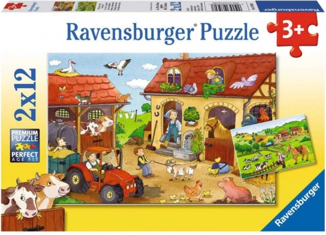 Pusle 2×12 talumotiiv RAVENSBURGER