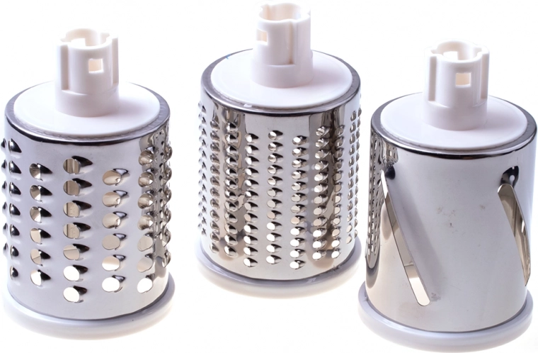 Kolm vahetatavat trumlit viilutamiseks ja riivimiseks