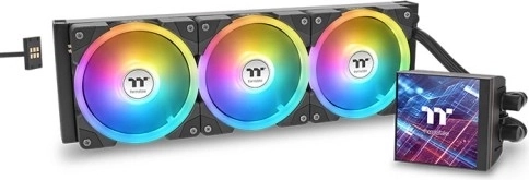 MAGFloe 360 Ultra ARGB AIO Liquid Cooler with LCD Display