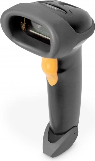 Handheld Barcode Scanner with USB Connection and Stand