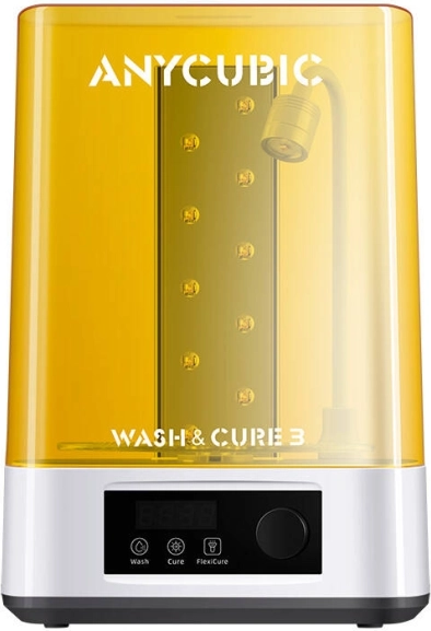 Anycubic Wash & Cure 3 – jaam vaigust 3D-vaiguprintide pesemiseks ja kõvendamiseks