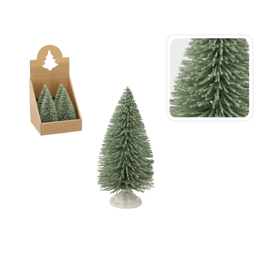 Mini jõulupuu 18 cm – kunstlik roheline