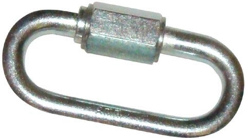 Terasest mutriga terasühenduslüli M9, 83 × 37 mm (10 tk)