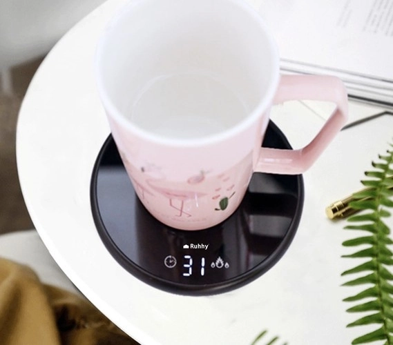 Universal warmer for different mugs + anti-slip feet