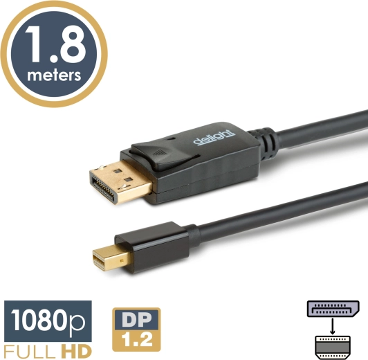 DisplayPorti ja Mini DisplayPorti kaabel, 1,8 m