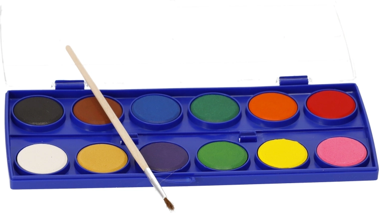 Kõik ühes: palett pintsliga