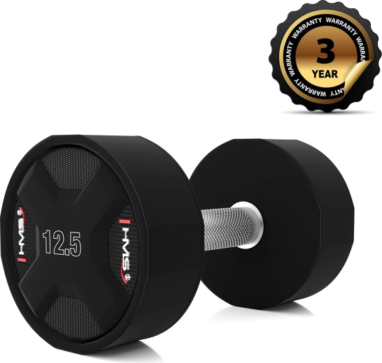 Polüuretaanist ühe käega hantel HMS 12,5 kg