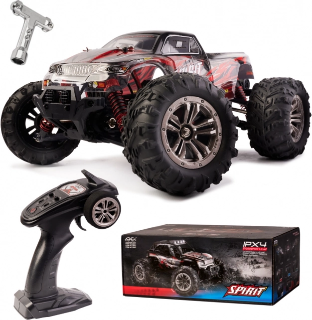RC auto 1:16 harjadeta, 52 km/h, punane