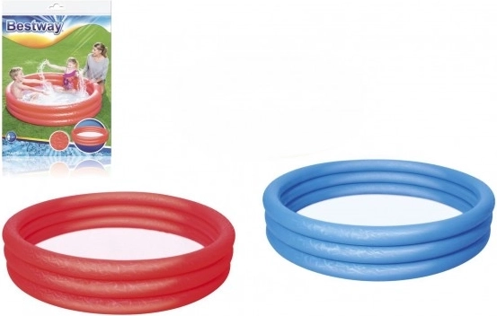 Bestway laste täispuhutav bassein punane 152x30 cm paranduslapiga