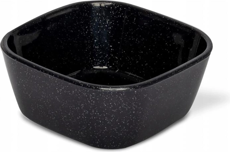 Must ruudukujuline dipikauss 100 ml 7 × 7 × 3 cm