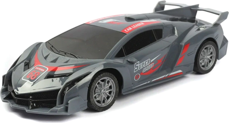 Sportlik RC auto halli-punane – 1 tk