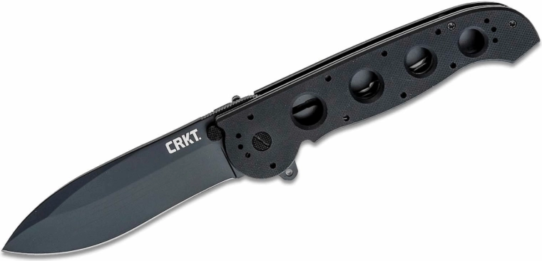 CRKT M21-04G must taktikaline kokkupandav nuga 9,8 cm, G10