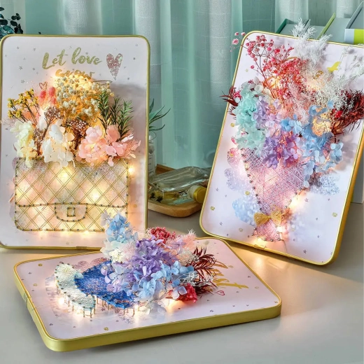 Warm LED lighting for a cozy atmosphere