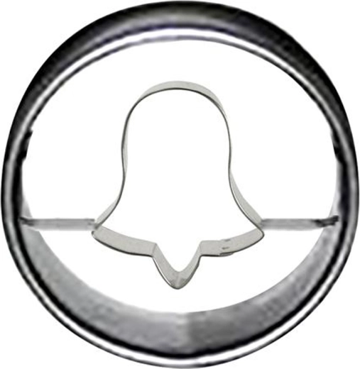 Küpsisevorm – kellukese mustriga ring 4 cm