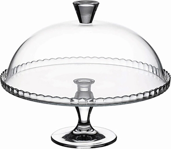 Klaasist koogialus kaanega PATISSERIE 32,2 cm
