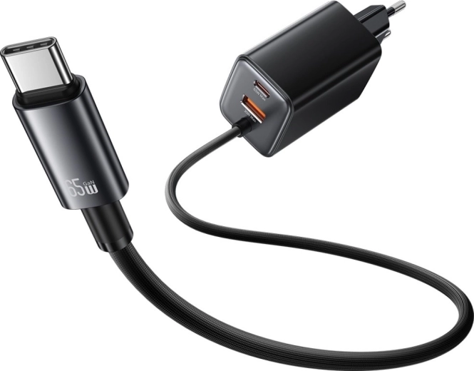 Integreeritud USB‑C kaabel maksimaalseks mugavuseks