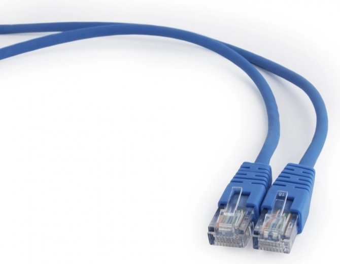 Cat 5e patch-kaabel valatud kaitsega, 3 m, sinine