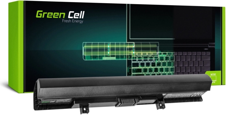 Green Celli aku Toshiba Satellite C50-B jaoks, 14,4 V, 2200 mAh