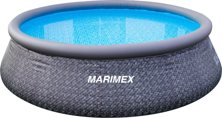 Bassein Marimex Tampa 3,66 × 0,91 m ilma tarvikuteta, rotangimustriga