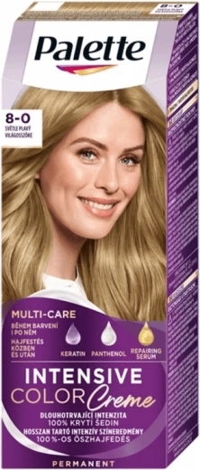 Palette Intensive Color Creme 8-0 heleblond, 50 ml