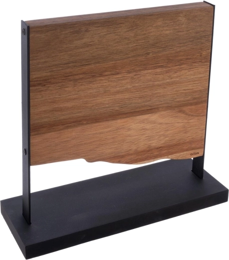 Double-Sided Magnetic Knife Stand Made of Acacia Wood