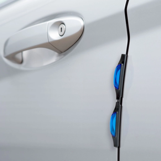 Auto ukse serva helkurkaitsed, sinised – 2 tk