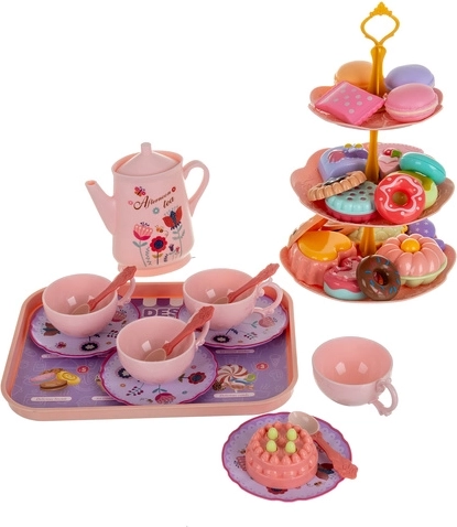 A rich set for tea parties