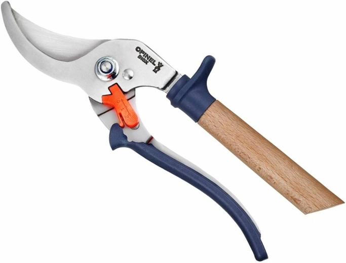 Opinel aiakäärid, sinine pöögipuidust käepide, 20 cm
