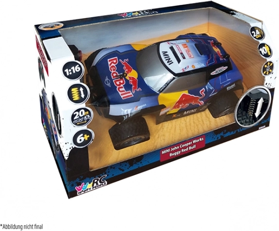 RC-buggy RED BULL MINI John Cooper Works 1:16, 2,4 GHz