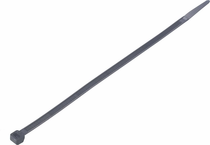 Solight nailonist kaablisidemed 3,6 × 200 mm mustad (100 tk)