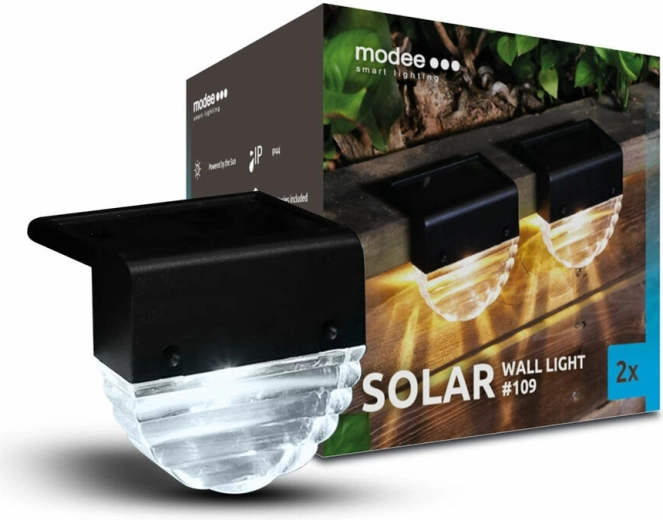 Päikesetoitel seinavalgustid Modee Smart Lighting 109, komplekt 2 tk