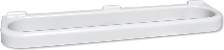 Plastist käterätikuhoidik 45,8 × 10,9 cm valge