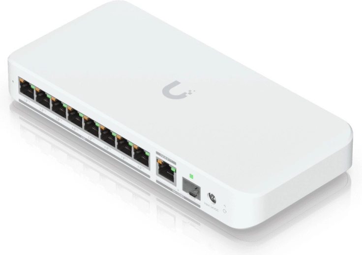 8× 2,5GbE port kiireks juhtmega võrguks